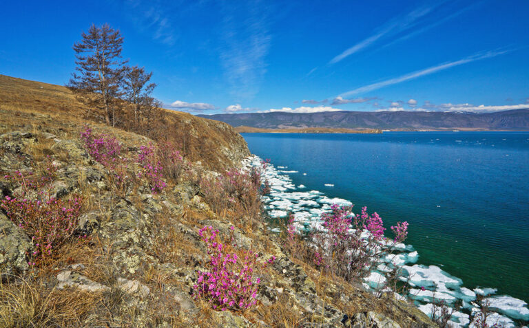 Шторм на байкале фото